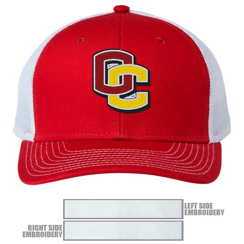 Picture of The Game Everyday Trucker Cap - Cardinal/ White
