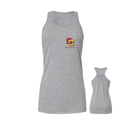 Picture of Women's Flowy Racerback Tank - Athletic Heather