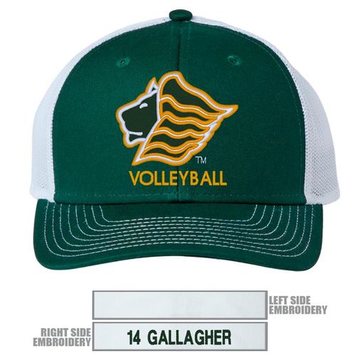 Picture of The Game Everyday Trucker Cap - dark green/ white