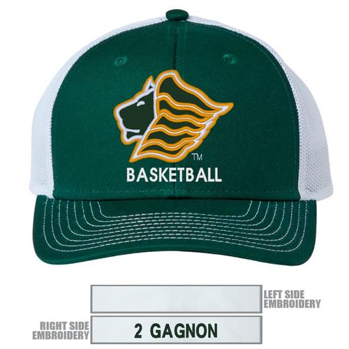 Picture of The Game Everyday Trucker Cap - dark green/ white