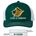 Picture of The Game Everyday Trucker Cap - dark green/ white