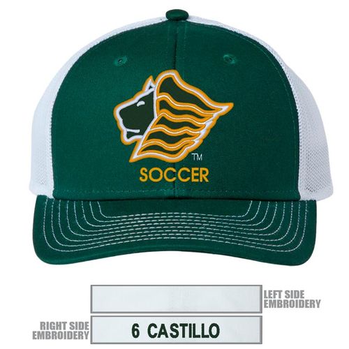 Picture of The Game Everyday Trucker Cap - dark green/ white