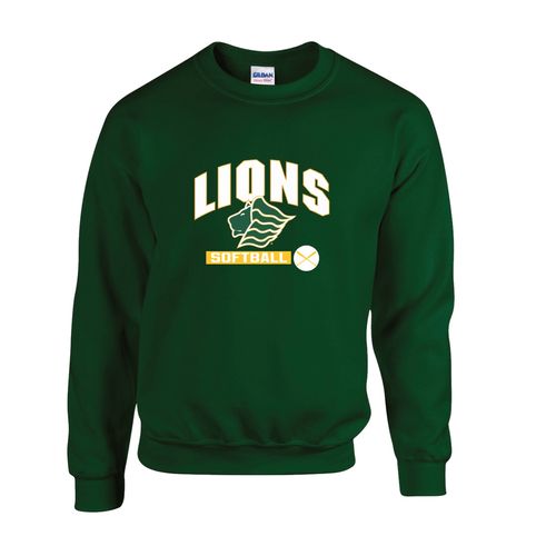 Picture of Fleece Crewneck - forest green