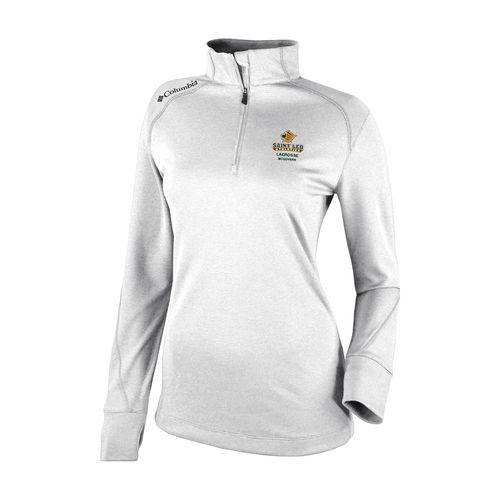 Picture of Women's Omni-Wick Shotgun 2.0 1/4 Zip - white