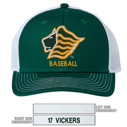 Picture of The Game Everyday Trucker Cap - dark green/ white