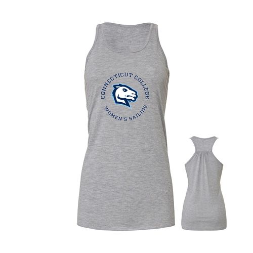 Picture of Women's Flowy Racerback Tank - Athletic Heather