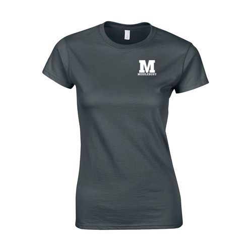 Picture of Women's Semi-Fitted Classic T-Shirt  - Charcoal