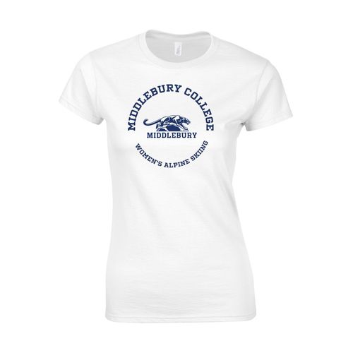 Picture of Women's Semi-Fitted Classic T-Shirt  - White