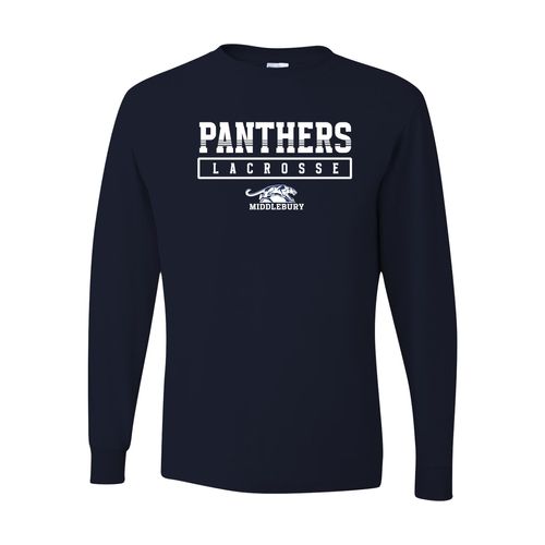 Picture of Dri-Power Long Sleeve T-Shirt - Navy