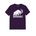 Picture of Womens Semi-Fitted Classic Tee - Purple