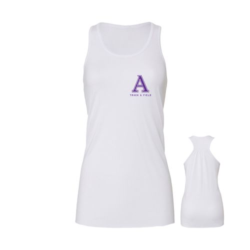 Picture of Women's Flowy Racerback Tank - white