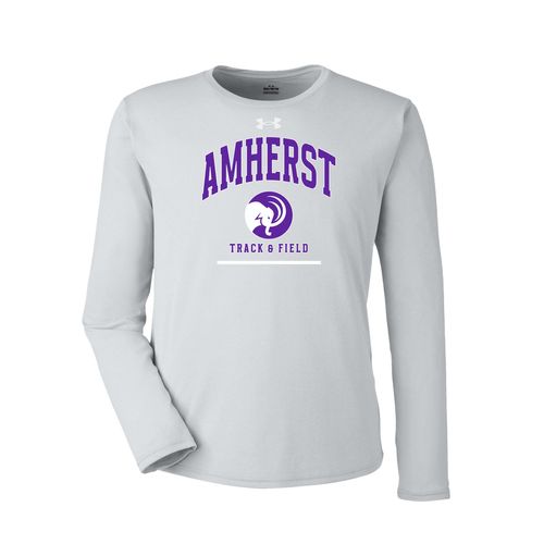 Picture of UA Team Tech Long Sleeve T-Shirt - Mod Grey Light Heather