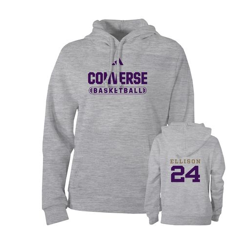 Picture of ON-COURT - adidas Women's Fleece Hood - Medium Grey Heather