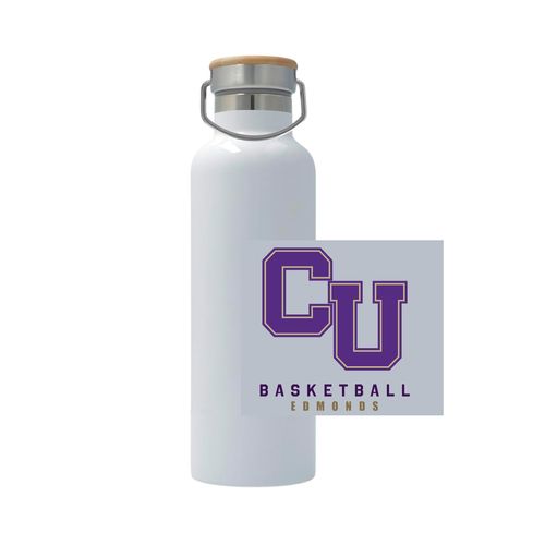 Picture of 25oz Stainless Steel Thermos - white