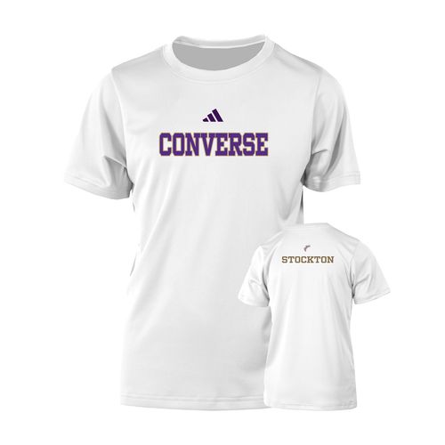 Picture of adidas Youth Short Sleeve Tee - White
