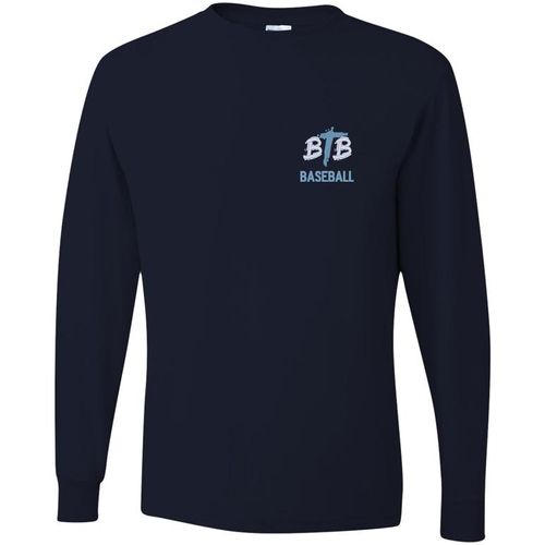 Picture of Youth Dri-Power Long Sleeve T-Shirt - Navy