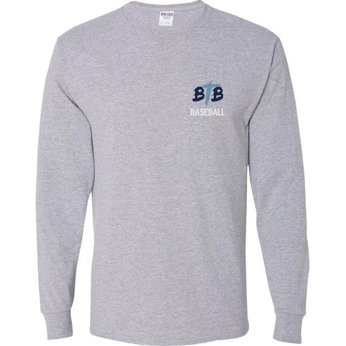 Picture of Youth Dri-Power Long Sleeve T-Shirt - Athletic Heather