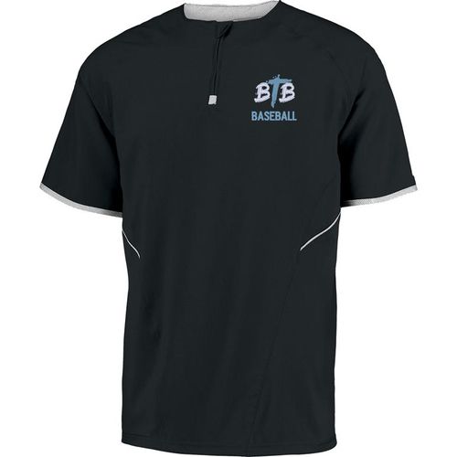 Picture of Russell Short Sleeve Pullover - Black