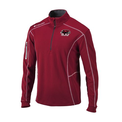 Picture of Men's Omni-Wick Shotgun 1/4 Zip - beet
