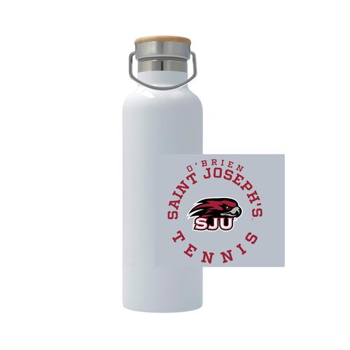 Picture of 25oz Stainless Steel Thermos - white