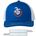 Picture of The Game Everyday Trucker Cap - royal/ white