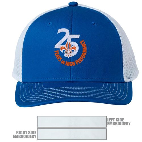 Picture of The Game Everyday Trucker Cap - royal/ white