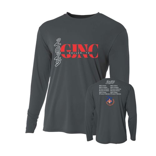 Picture of Youth Long Sleeve Performance Shirt - graphite