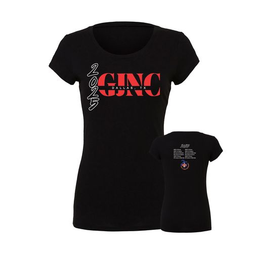 Picture of Women's Semi Fitted Premium T-Shirt - black