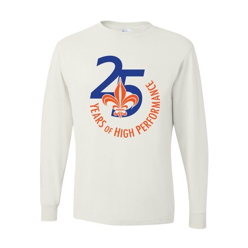 Picture of Dri-Power Long Sleeve T-Shirt - White