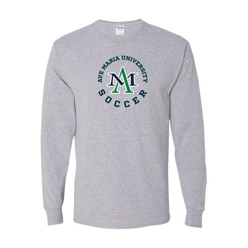 Picture of Dri-Power Long Sleeve T-Shirt - Athletic Heather