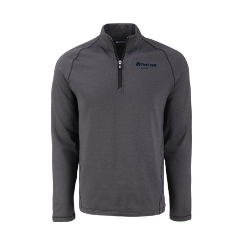 Picture of C&B Peshastin Fleece Half Zip Pullover - Black Heather