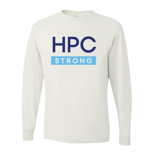 Picture of Dri-Power Long Sleeve T-Shirt - White