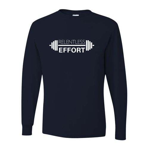 Picture of Dri-Power Long Sleeve T-Shirt - Navy