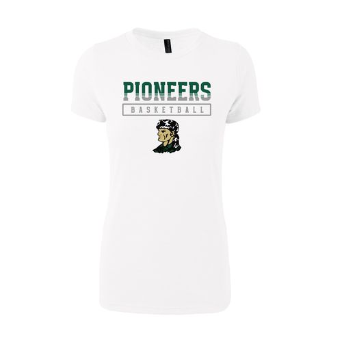 Picture of Women's Fitted Triblend T-Shirt - white