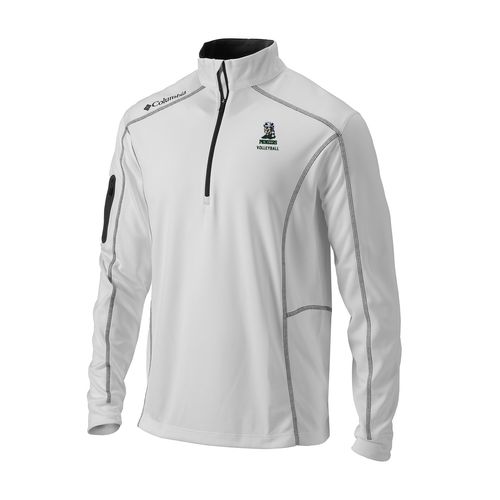Picture of Men's Omni-Wick Shotgun 1/4 Zip - white