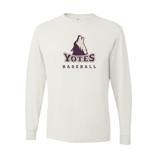 Picture of Dri-Power Long Sleeve T-Shirt - White