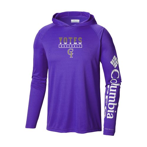Picture of Men's Terminal Tackle Hoodie - Uw Purple