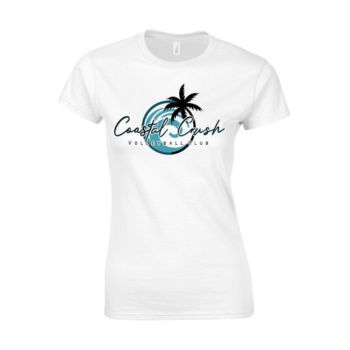 Picture of Women's Semi-Fitted Classic T-Shirt  - white
