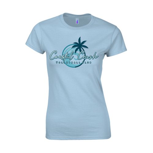 Picture of Women's Semi-Fitted Classic T-Shirt  - light blue