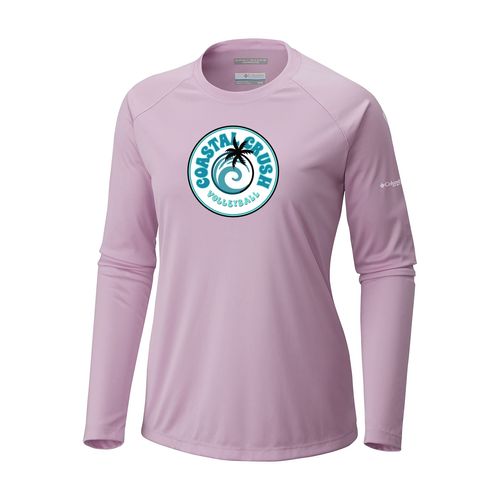 Picture of Women's Tidal Tee Long Sleeve Shirt - aura