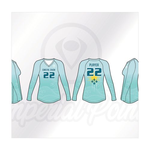 Picture of Youth Volleyball Long Sleeve Jersey