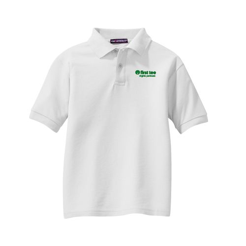 Picture of Youth Classic Polo - white
