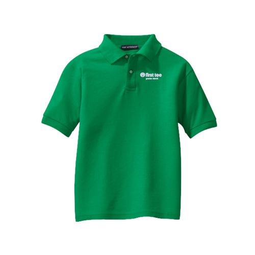 Picture of Youth Classic Polo - kelly green