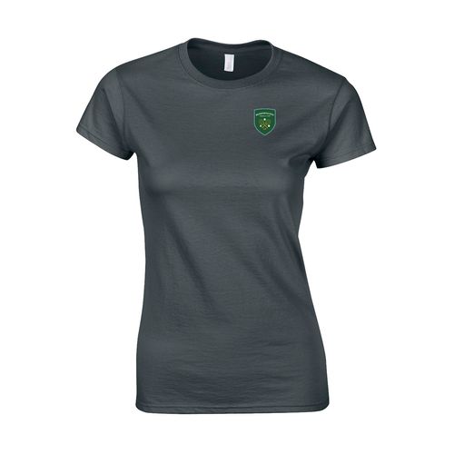 Picture of Women's Semi-Fitted Classic T-Shirt  - Charcoal