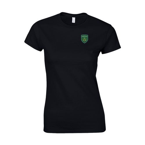 Picture of Women's Semi-Fitted Classic T-Shirt  - Black