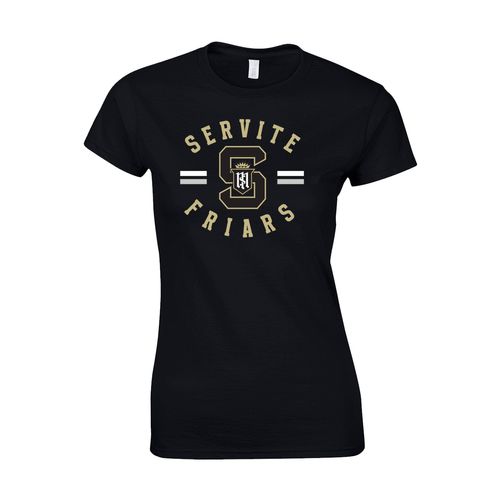 Picture of Women's Semi-Fitted Classic T-Shirt  - black