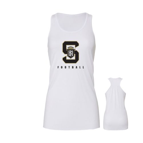 Picture of Women's Flowy Racerback Tank - white