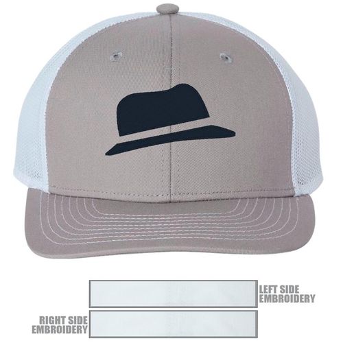 Picture of The Game Everyday Trucker Cap - grey/ white