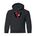 Picture of Heavy Blend Youth Hooded Sweatshirt - black