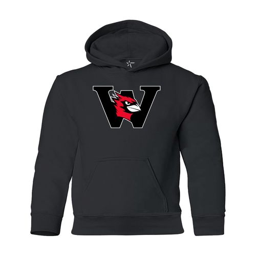 Picture of Heavy Blend Youth Hooded Sweatshirt - black